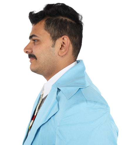 Men's Natural Human Hair Mustache | Facial Hair Multiple Colors Option | HPO