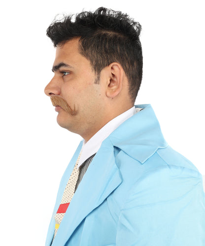 HPO Men's Watson Fake Human Facial Hair Mustache