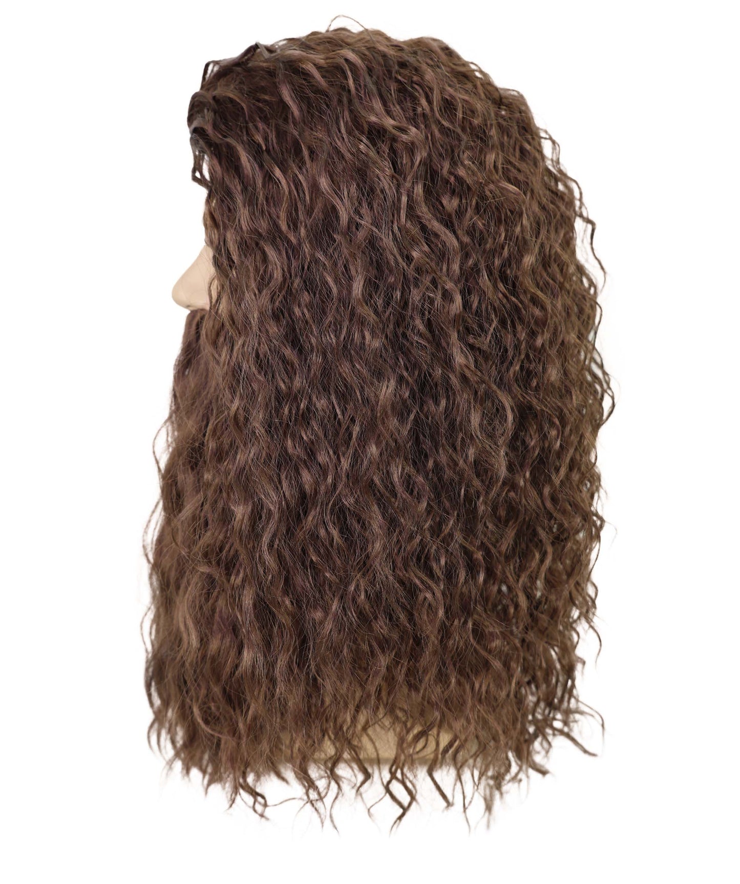 Santa Claus Grey Wig and Beard Set | White Christmas | Premium Breathable Capless Cap