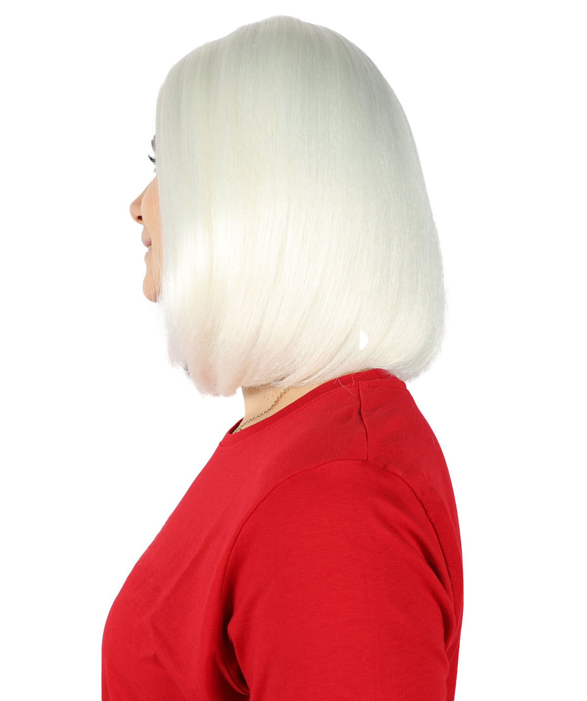 Introverted Bob | Women's Rose Multiple Color Straight Shoulder Length Trendy Introverted Bob Wig