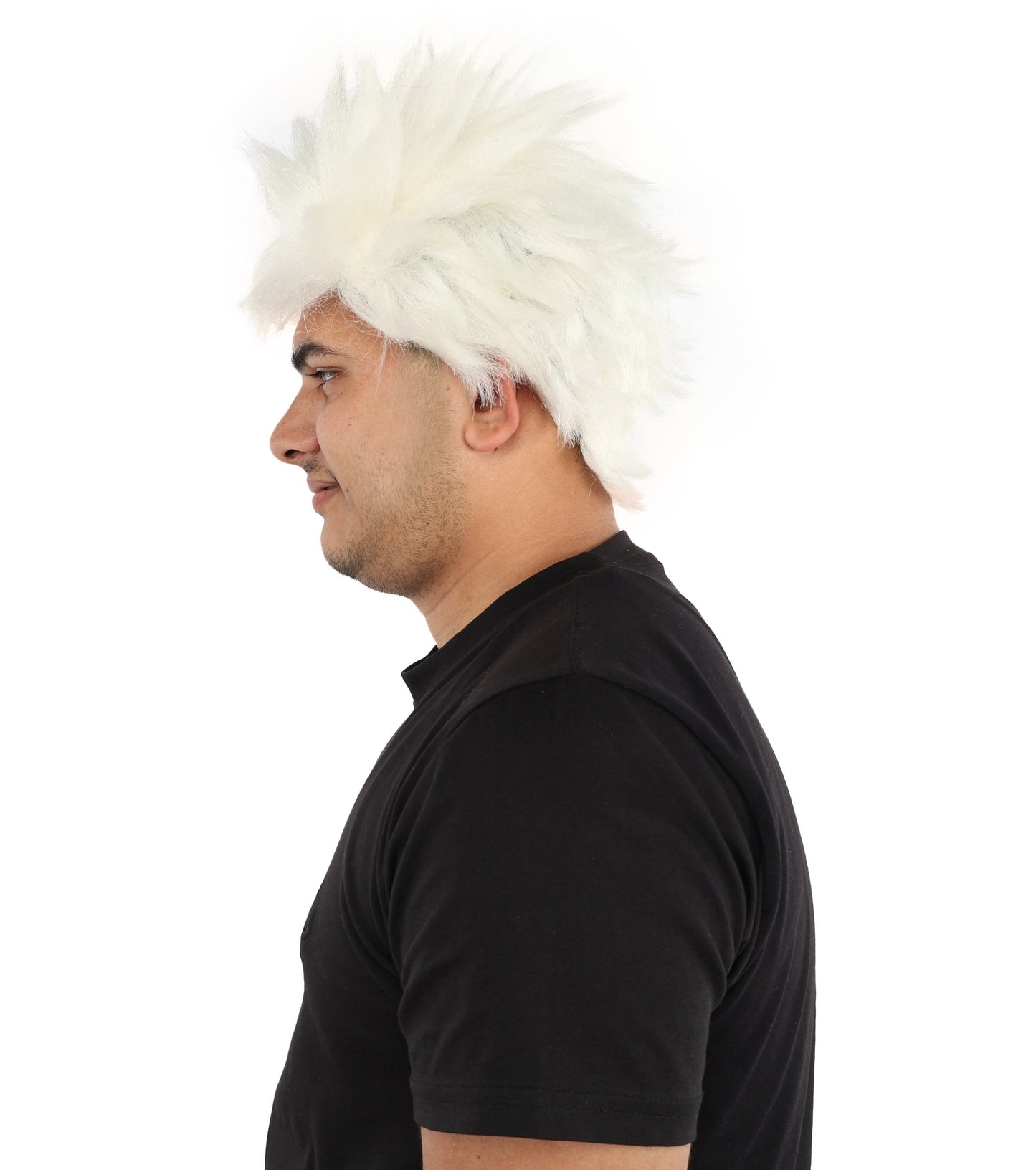 HPO Adult Men's Japanese Superhero Manga Spiky Wig |  Multi Color Options
