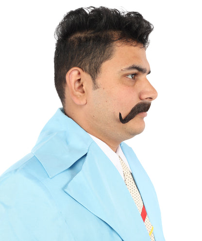 HPO Men's Watson Fake Human Facial Hair Mustache