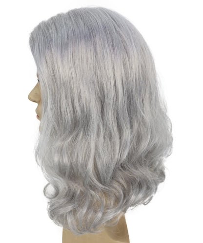 Men's Brown Barebone Medium Wavy Wig | Multicolor Options | Best for Halloween | Flame-retardant Synthetic Fiber