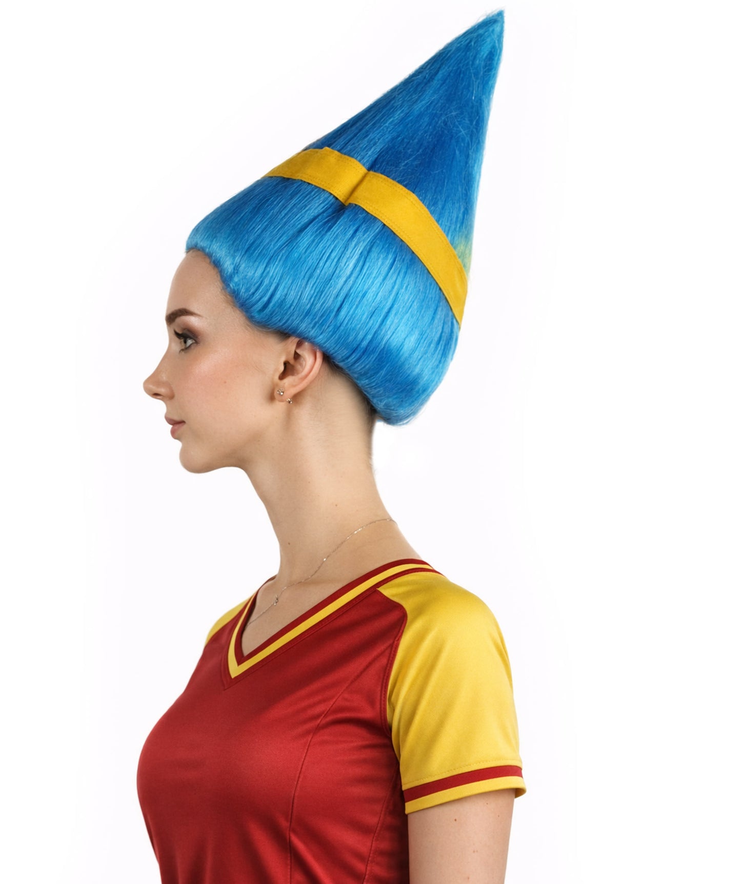 Sweden Sport Flag Wig | Premium Breathable Capless Cap