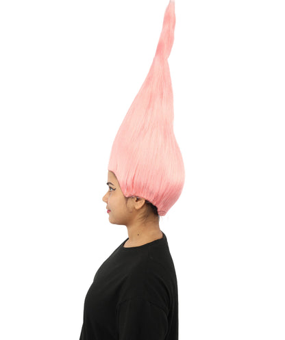 HPO Adult & Teen Women's Tall Cone Wig | Multicolor Options, create of synthetic fiber, extremely tall smooth pointed texture, breathable base | Party, Halloween, theater, drag, performance, costume events