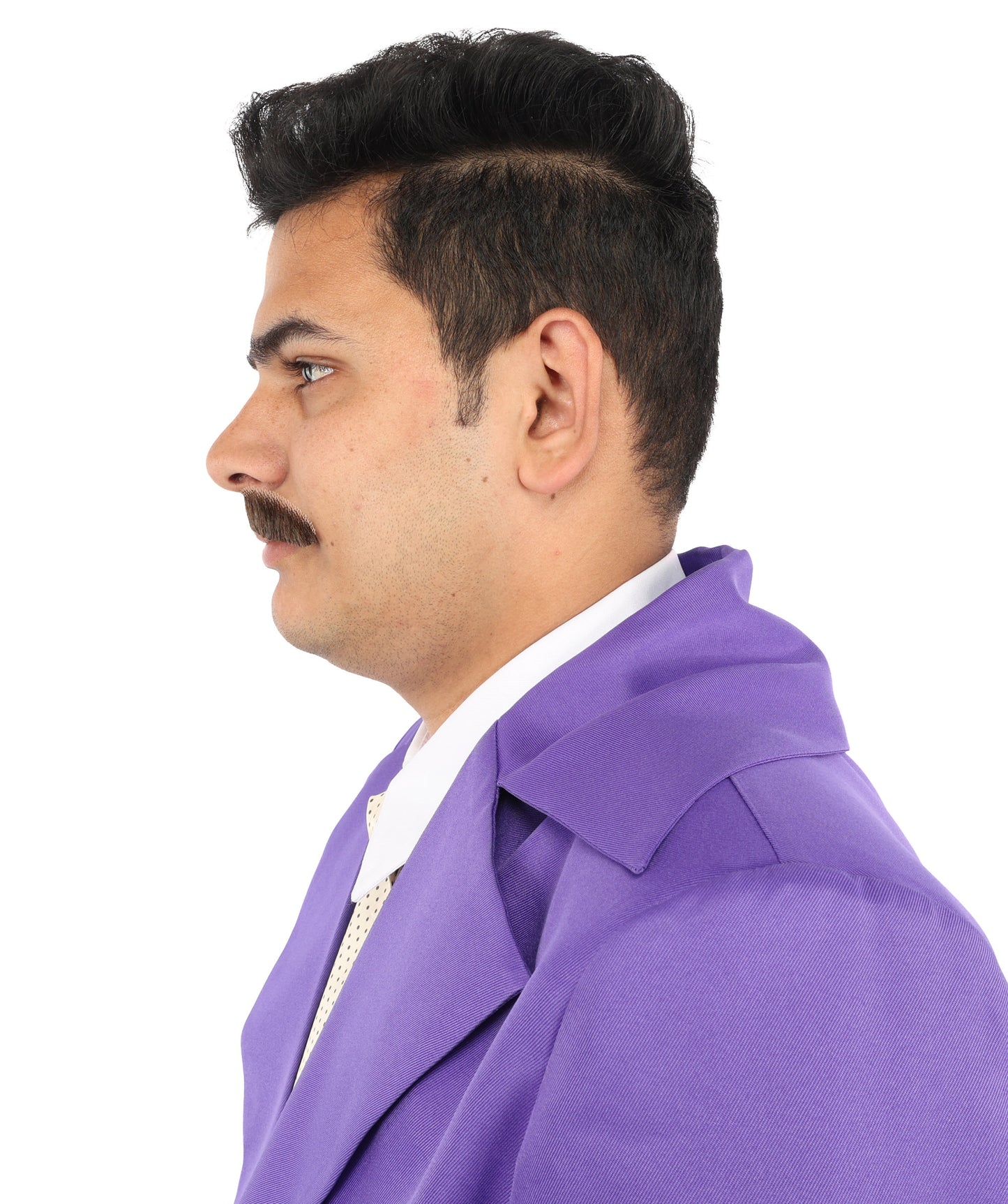 Men's Human Hair Moustache | Facial Hair Multiple Colours Option | HPO