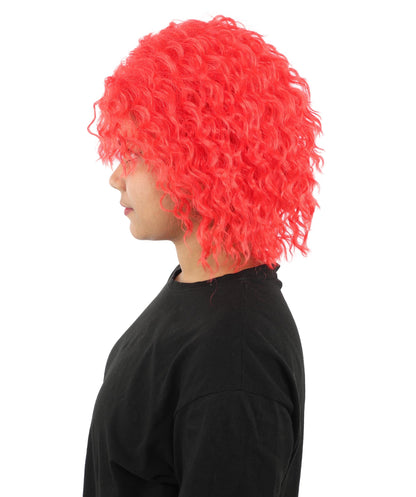 HPO Adult Women's Messy Teased Spiky Wig | Multicolor Options, create of synthetic fiber, extreme textured volume, breathable capless base | Party, Halloween, theater, drag, performance, costume events