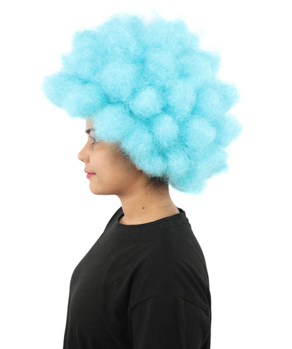 Womens Soldier Movie Afro | Cosplay Wig | Premium Breathable Capless Cap