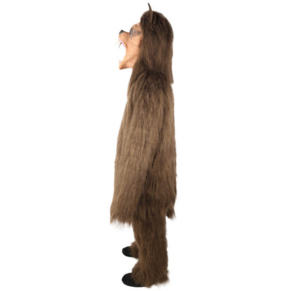 HPO Unisex Fur Animal Multiple Costume, Mask and Bundle – Complete Animal Fur Costume Set for Halloween or Themed Parties – Includes Detailed Fur Animal Outfit and Accessories–Comfortable