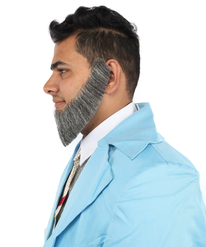 Men's Alaskan Whaler Hair Beard | Synthetic Facial | Multiple Color options