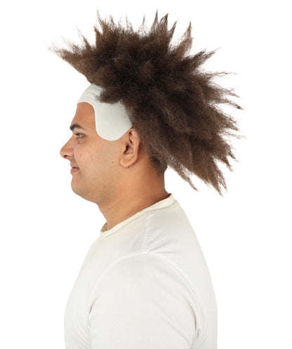 Men's Spiky Clown Theatrical Wig | Multicolor Options | Create of synthetic fiber, massive spiky volume, integrated forehead piece | Party, Halloween, theater, drag, performance, costume events