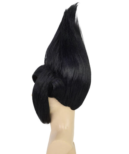 HPO Adult Men's Tv Musical Movie Troll Spiked Wig | Multicolor Options | Flame-retardant Synthetic Fiber