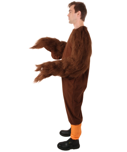 Unisex Vulture Full Fur Costume | Multiple Size Options