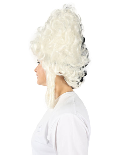 HPO Baroque Beauty Woman's Multicolor Wig | Beehive Royal Queen Wig