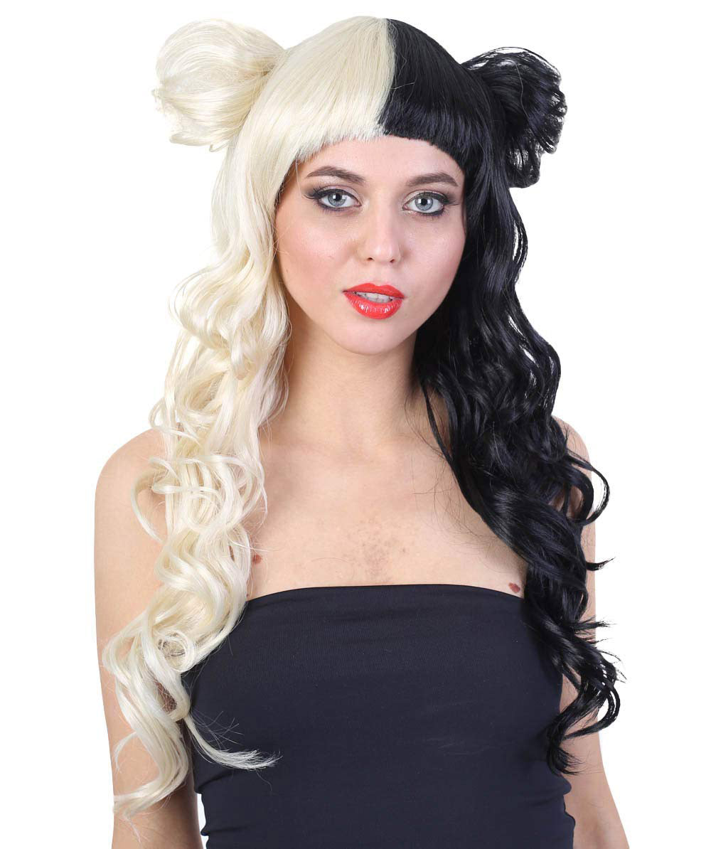 HPO Singer Womens Wig | Two tone Celebrity Wig | Premium Breathable Capless Cap