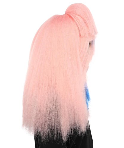 HPO Teen Extreme Hairy Person Two Part Costume, Mask and Bundle Set - Full-Body Hair Suit Extra-Long Costume Wig for Halloween, Cosplay & Parties - Multiple Color Options