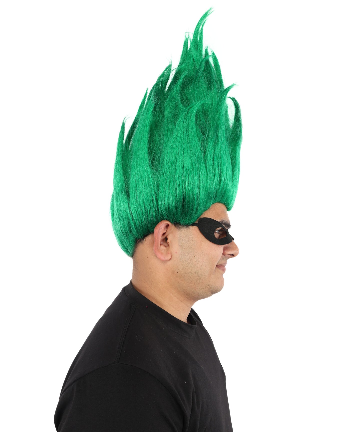HPO Animated Movie Supervillain Wig , Troll Wig , Premium Breathable Capless Cap
