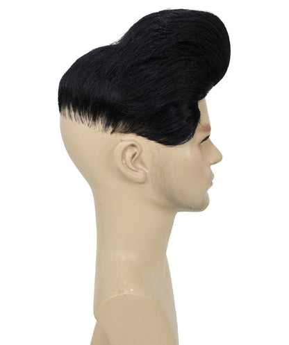 Korean Dictator Wig , Black Celebrity Wigs , Premium Breathable Capless Cap. Synthetic Fiber