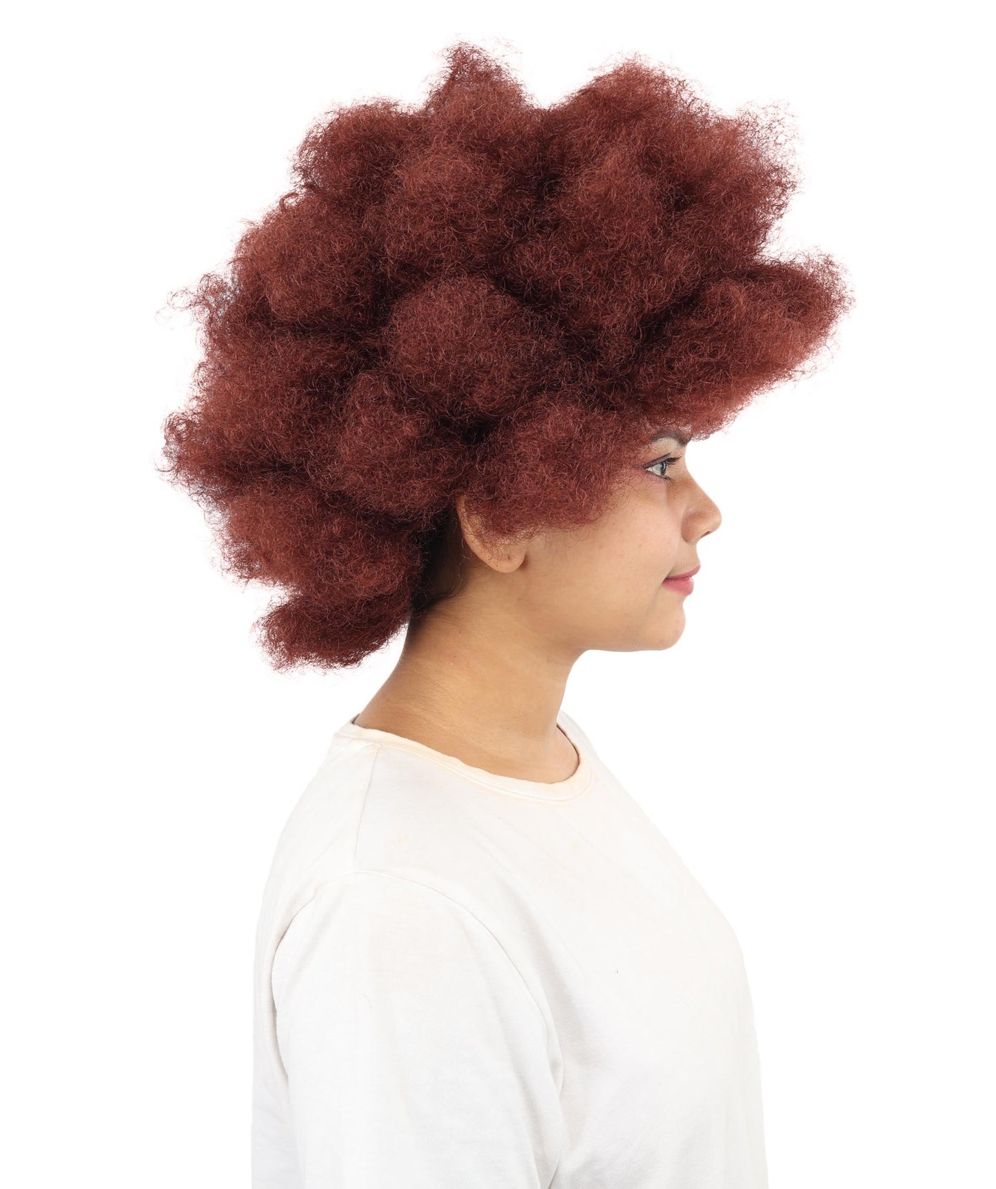 Womens Soldier Movie Afro | Cosplay Wig | Premium Breathable Capless Cap