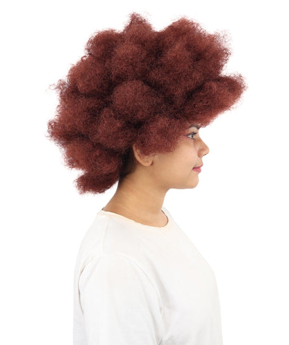 Womens Soldier Movie Afro | Cosplay Wig | Premium Breathable Capless Cap