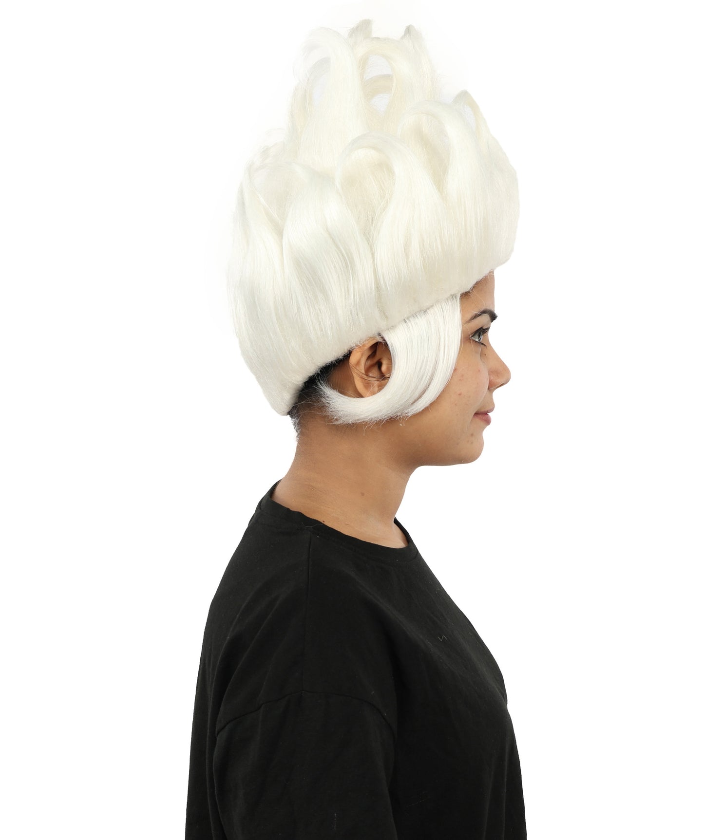 HPO Multiple color Sea Witch Wig – Curly Tentacle-Inspired Fancy Dress Wig for Women – Ocean Sorceress Cosplay Hair