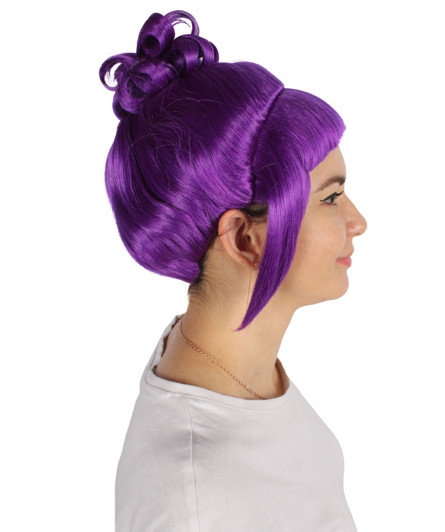 HPO  Women's Halloween Animated Lucy Updo Wig | Multiple Color Options