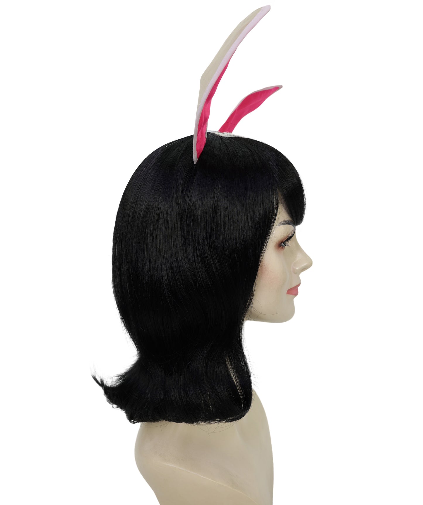 Easter Bunny Womens Wig | Short Easter Wig | Premium Breathable Capless Cap