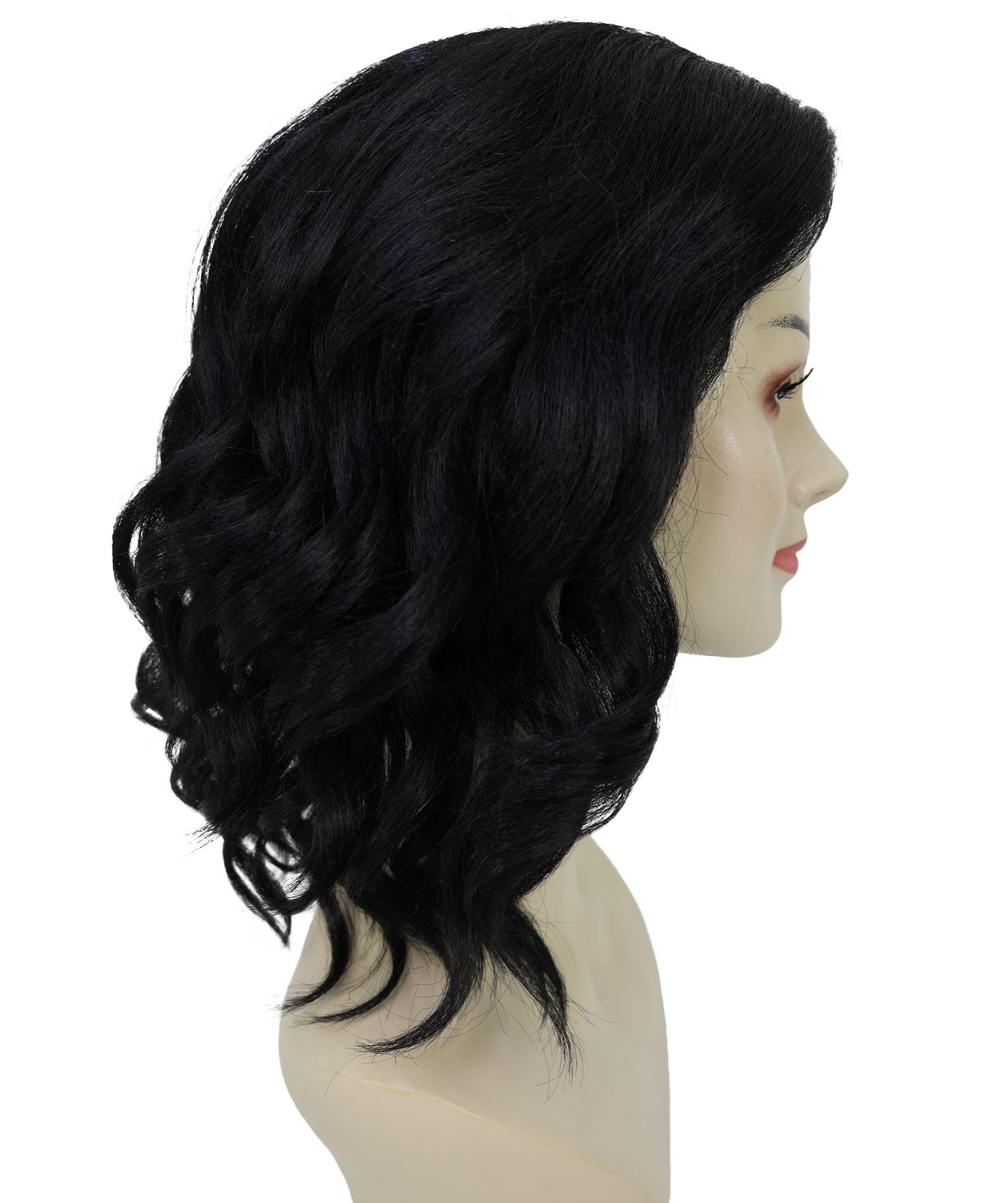 Sunset Soiree | Women's Multiple Color Curly Shoulder Length Trendy Wig