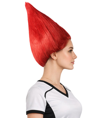Tunisia Flag Sport Troll Wig | Premium Breathable Capless Cap