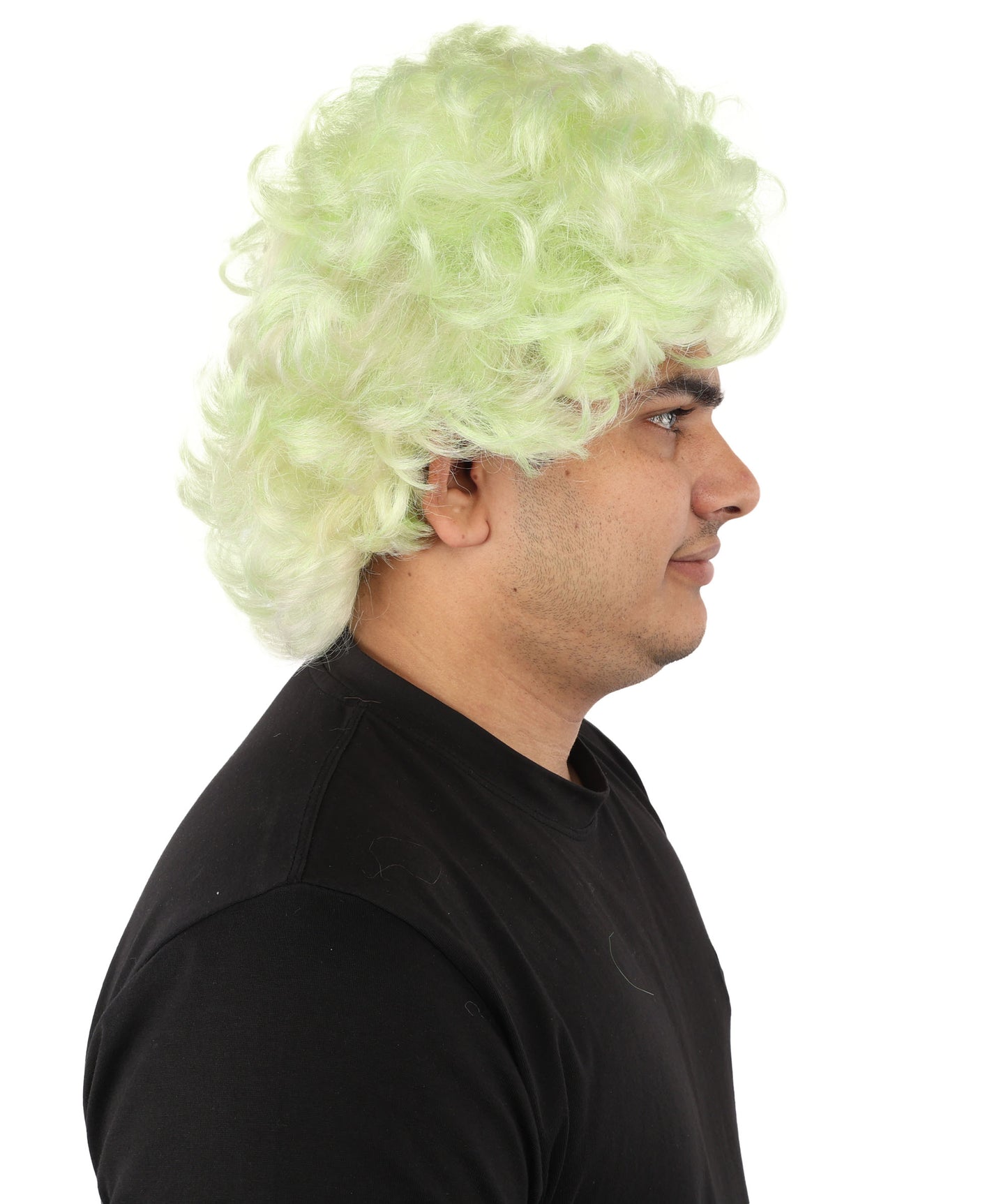 Zombie Wig Light Green | Medium Messy Hair Cosplay Hairstyle | Halloween, Costume Party, Stage & Roleplay Hairpiece