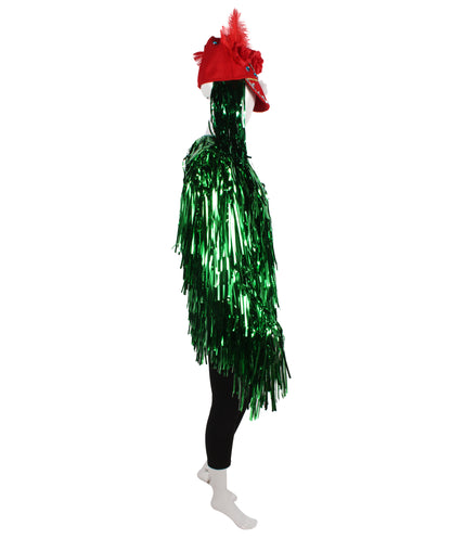 Green DJ Tinsel Costume