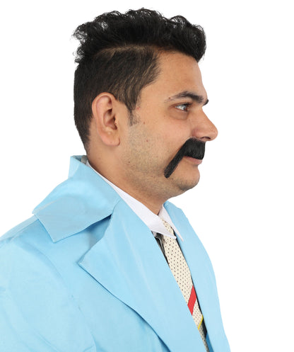 Men's  Style Moustache Set | Black Fancy Facial Hair