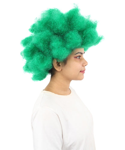 Womens Soldier Movie Afro | Cosplay Wig | Premium Breathable Capless Cap