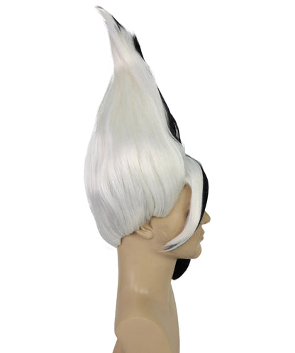 HPO Adult Men's Tv Musical Movie Troll Spiked Wig | Multicolor Options | Flame-retardant Synthetic Fiber