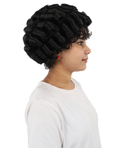 HPO Women's Elegant Braided Roleplay Wig | Crafted from Flame-resistant Fiber with a comfortable capless fit | Ideal for party, Halloween, cosplay, theater, drag, performance, costume events
