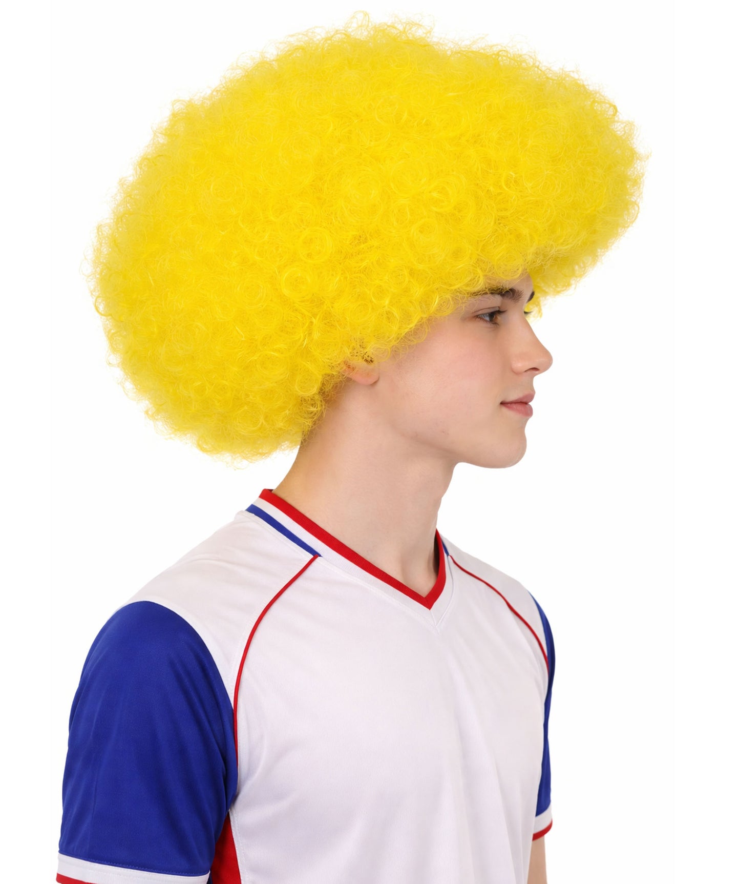 Adult Unisex Big Curly Afro Wig | Bold Costume Hair for Halloween, Cosplay, and Themed Parties | Multiple Color Options
