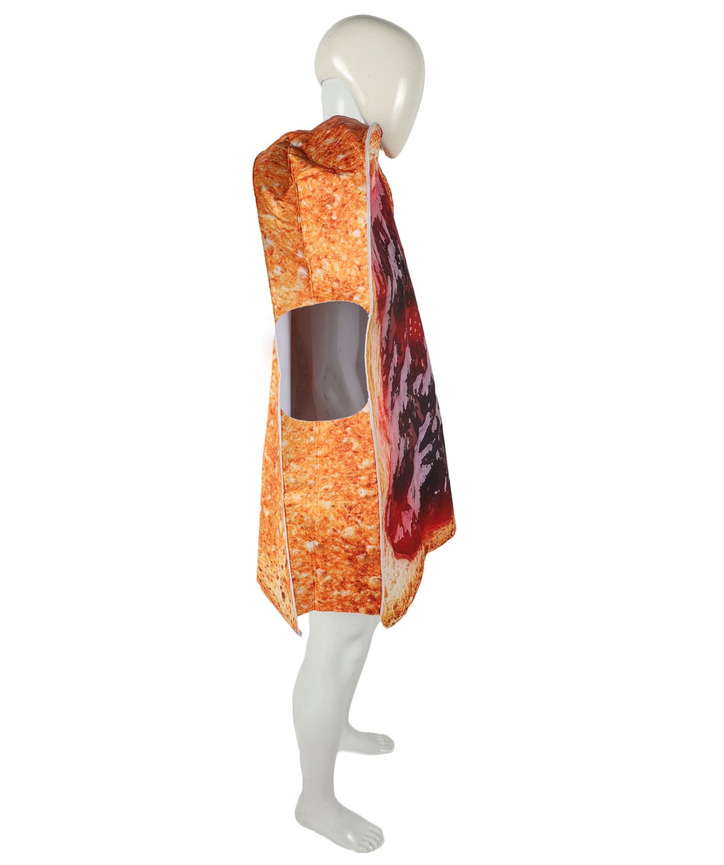 HPO Adult Unisex Peanut Butter & Jelly Costume Set | Fun Food-Themed Couple or Group Outfit | Soft, Comfortable Fabric | Perfect for Halloween, Parties & Events
