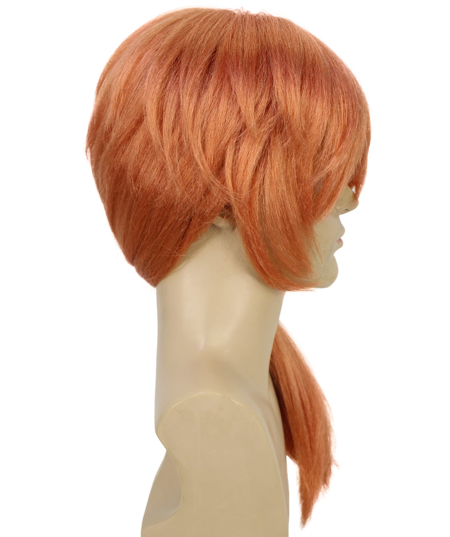 HPO Adult Men'S Bungo Stray Dogs Chuya Nakahara Cosplay Wig | Anime-Inspired Short Wavy Brown Wigs, Adjustable Fit | Perfect for Halloween Comic-Con or Cosplay Events
