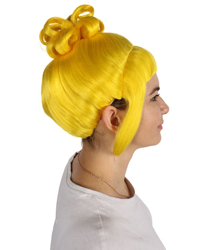 HPO  Women's Halloween Animated Lucy Updo Wig | Multiple Color Options