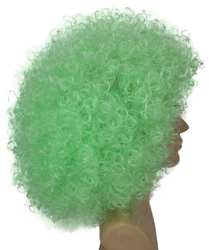 Men’s Big Curly Afro Wig | Bold Hair for Halloween, Themed Parties | Multiple Color Options