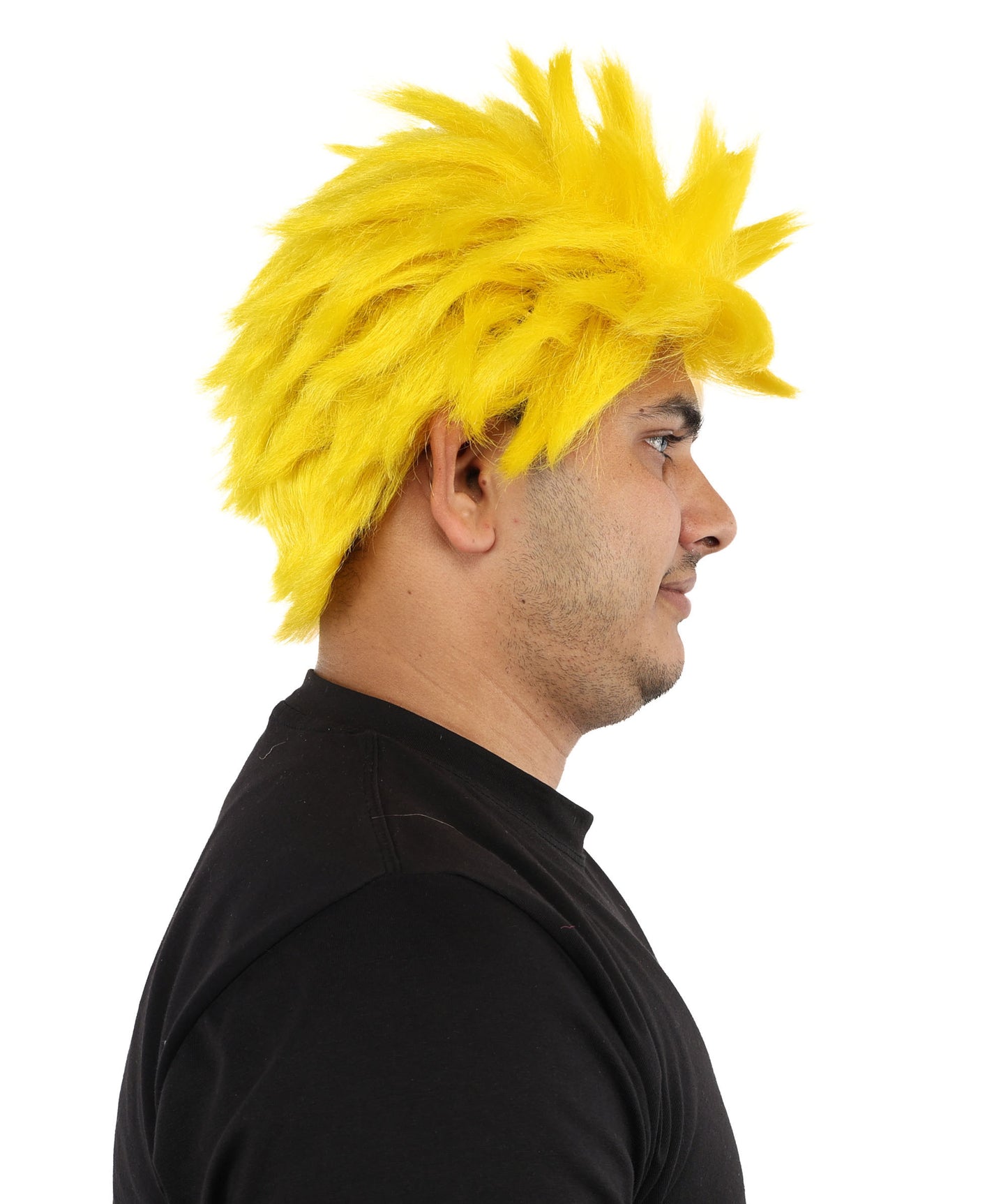 HPO Adult Men's Japanese Superhero Manga Spiky Wig |  Multi Color Options