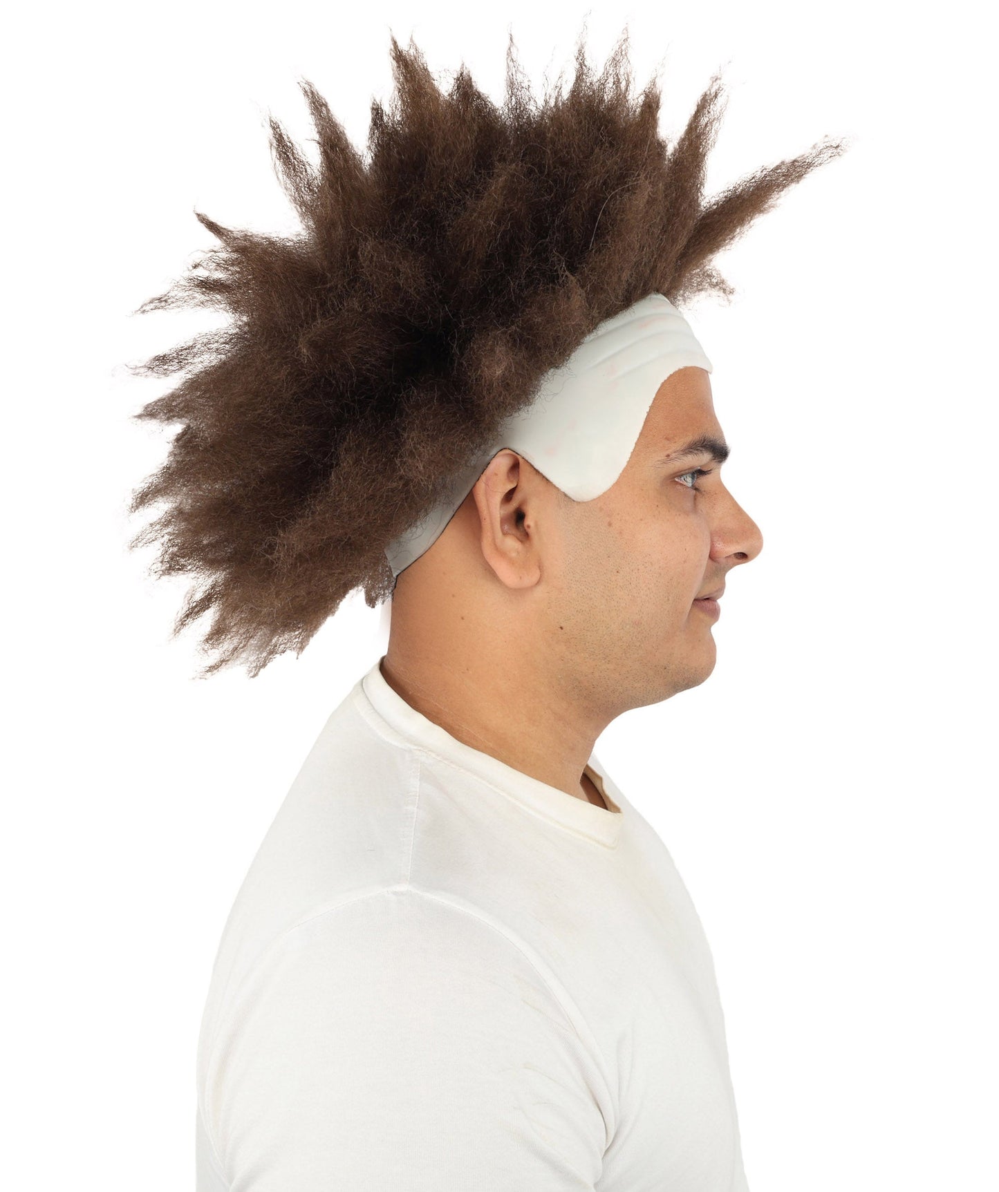 Men's Spiky Clown Theatrical Wig | Multicolor Options | Create of synthetic fiber, massive spiky volume, integrated forehead piece | Party, Halloween, theater, drag, performance, costume events