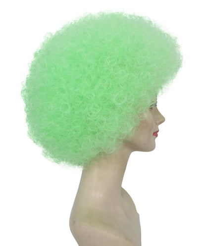 Adult Unisex Big Curly Afro Wig | Bold Costume Hair for Halloween, Cosplay, and Themed Parties | Multiple Color Options