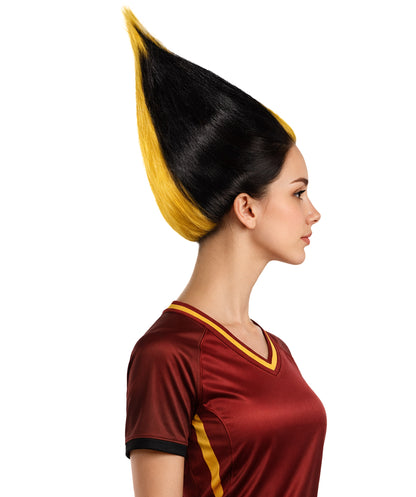 Belgium Flag Sport Troll Wig | Premium Breathable Capless Cap