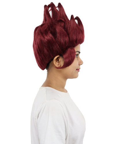 HPO Multiple color Sea Witch Wig – Curly Tentacle-Inspired Fancy Dress Wig for Women – Ocean Sorceress Cosplay Hair