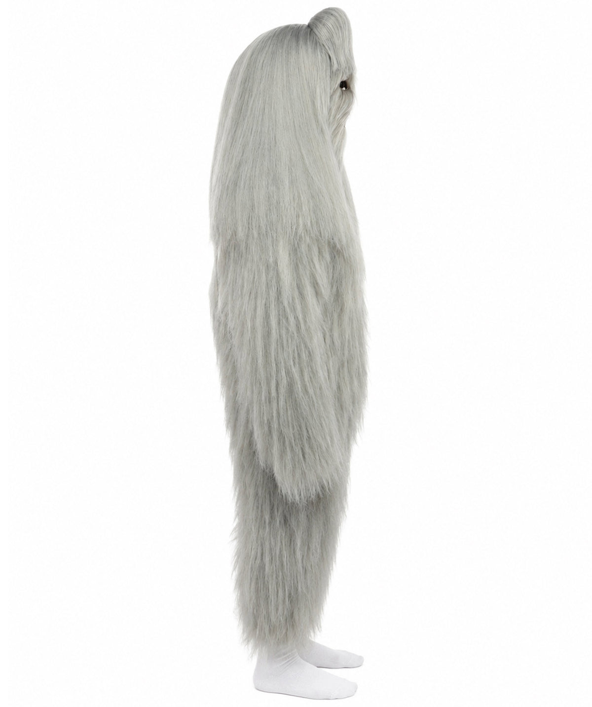 HPO Teen Extreme Hairy Person Costume Bundle & Mask Set - Full-Body Hair Suit Extra-Long Costume Wig for Halloween, Cosplay & Parties - Multiple Color Options