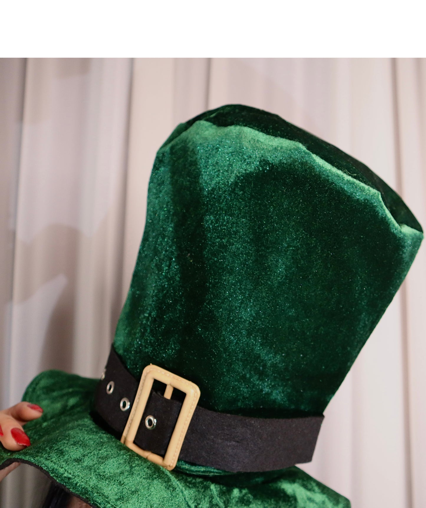 Women's Luscious Leprechaun Costume | Green Halloween Costume |  Flame Retardant Synthetic Fabric