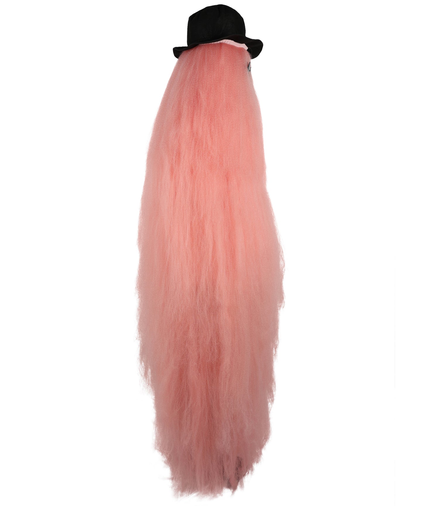 HPO It's Cousin Creature! - Premium | 2 Piece 66 In Extra-Long Iconic Hairy Costume and Wig Set | Includes Hat and glasses | Hairy Halloween Outfit