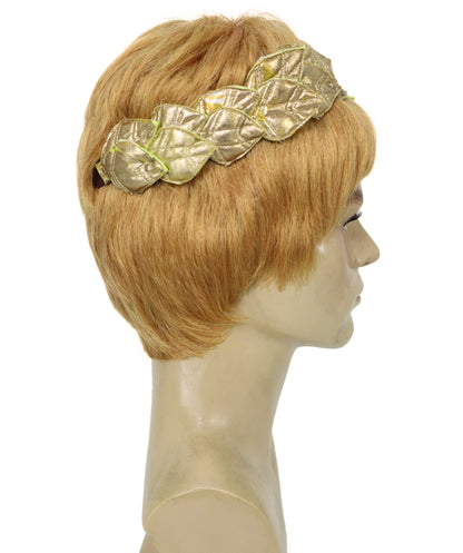 HPO Men’s Wavy Short Ginger Wig | Roman Emperor Inspired Historical Hairpiece | Theater, Gladiator Roleplay, Halloween & Cosplay Wig