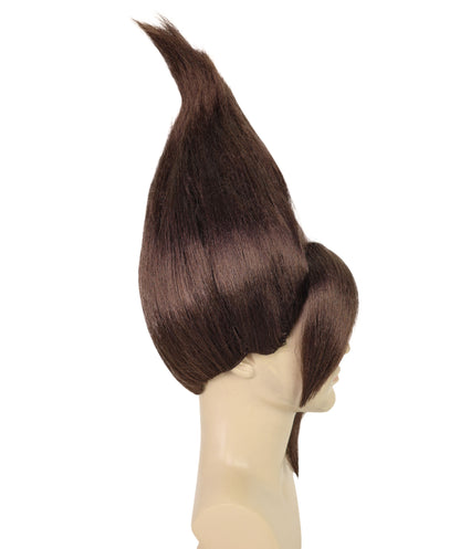 HPO Adult Men's Tv Musical Movie Troll Spiked Wig | Multicolor Options | Flame-retardant Synthetic Fiber